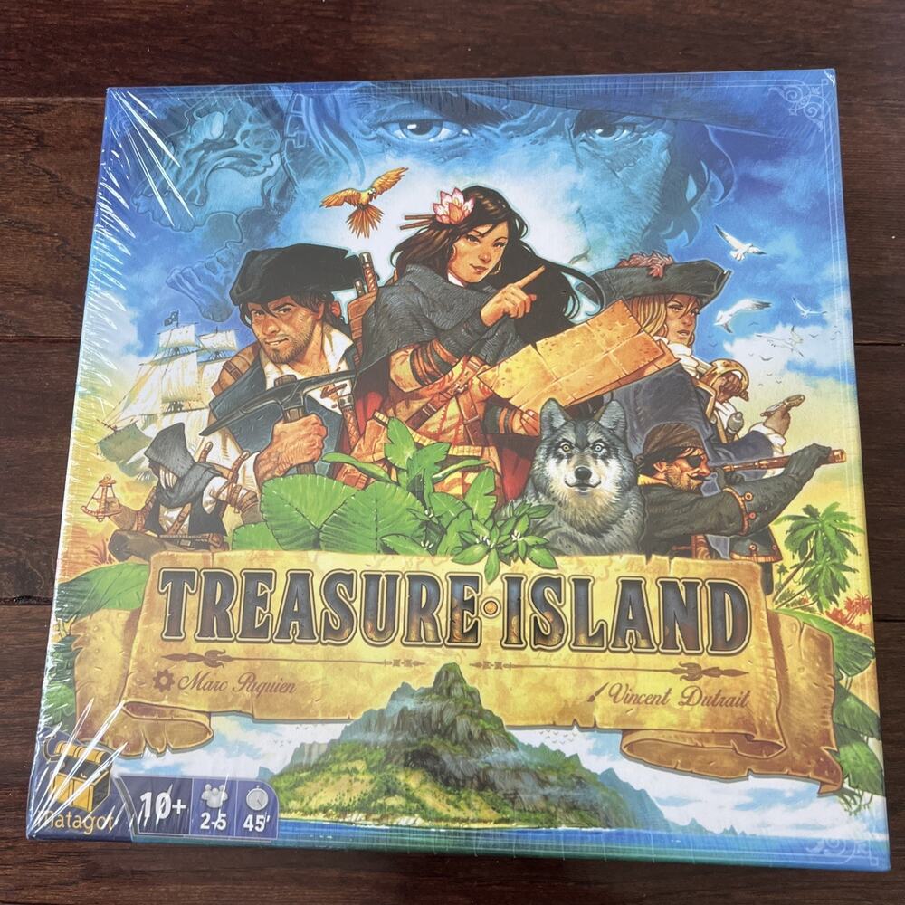 NEW Treasure Island Board Game Matagot 2019 Adventure Pirates SEALED UNOPENED